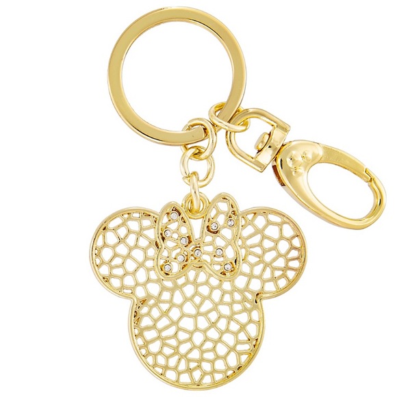 New Disney Parks Diamond Minnie Mouse keychain - Picture 5 of 5